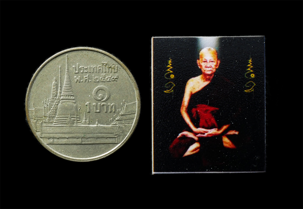 20Jan25 (50)p.jpg - รูปถ่าย พระเกจิ หลังยันต์พุฒซ้อน รูปเก่าสวย ยันต์ดี ไม่ทราบที่  | https://kamulet.in.th